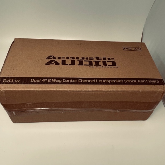 Acoustic Audio PSC43 Center Channel Speaker 3-Way Home Theater Surround Sound - Picture 6 of 7